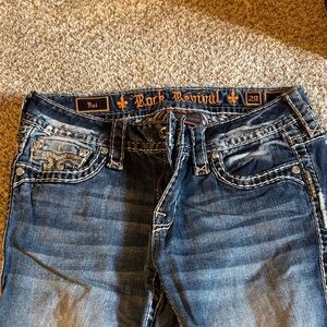 Rock Revival Women's Dark Blue Skinny Jeans